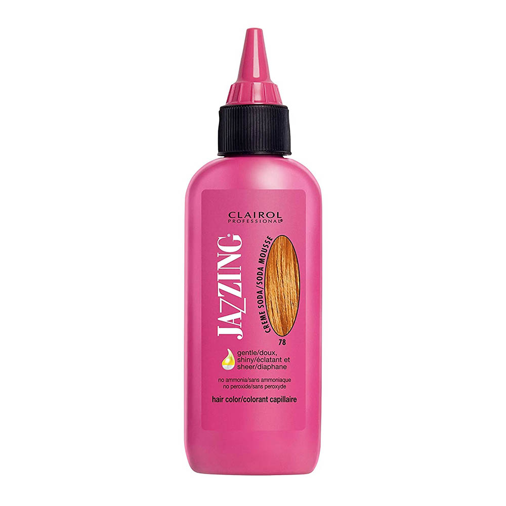 Clairol Professional Jazzing 78 Creme Soda Hair Color for Shiny and Gentle Gray Blending 3Oz (88ml)